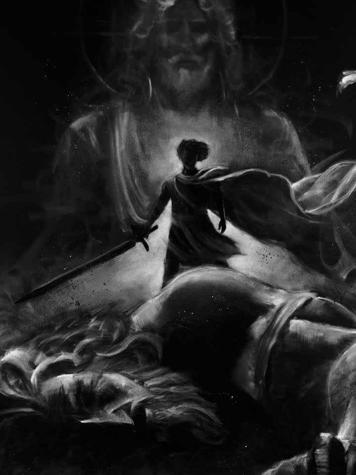 A Warriors Faith - Print