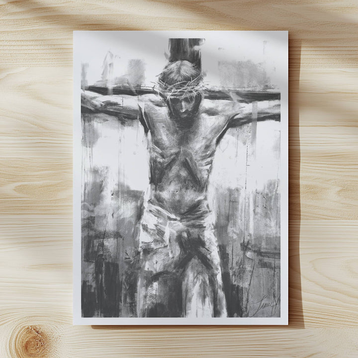 Burdened Savior - Print