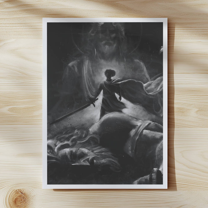 A Warriors Faith - Print